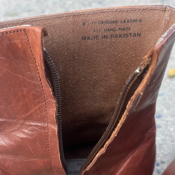 Cute brown booties authentic HANDMADE 
Sergio Vadducci - Picture 3 of 6